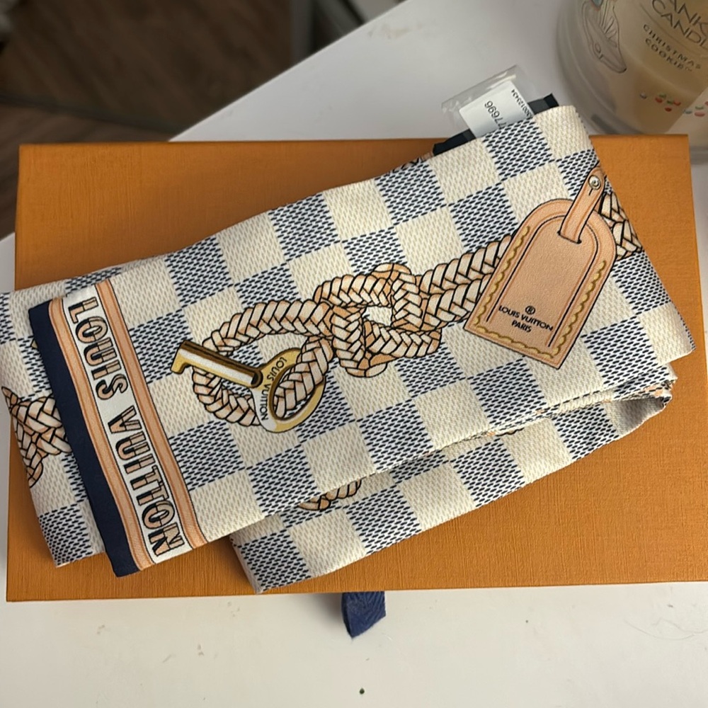 Louis Vuitton head scarf